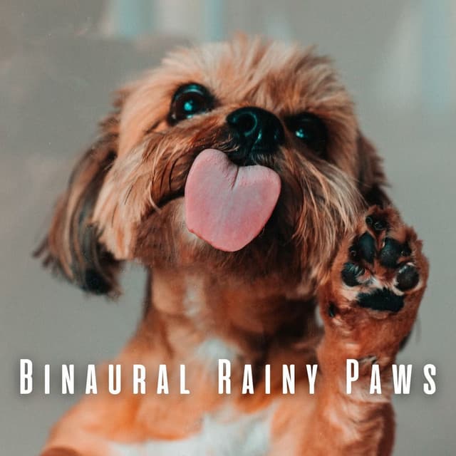 Binaural Rainy Paws: Theta Waves for Relaxing Pet Experience - Rainy Day Music