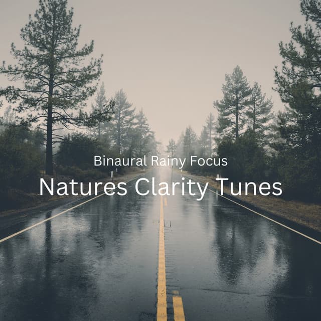 Binaural Rainy Focus: Natures Clarity Tunes - Binaural Beats Study Tones