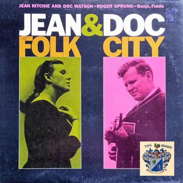 Jean and Doc at Folk City - Jean Ritchie