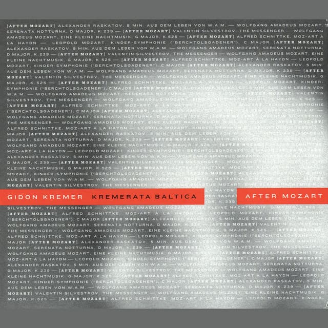 After Mozart - Gidon Kremer
