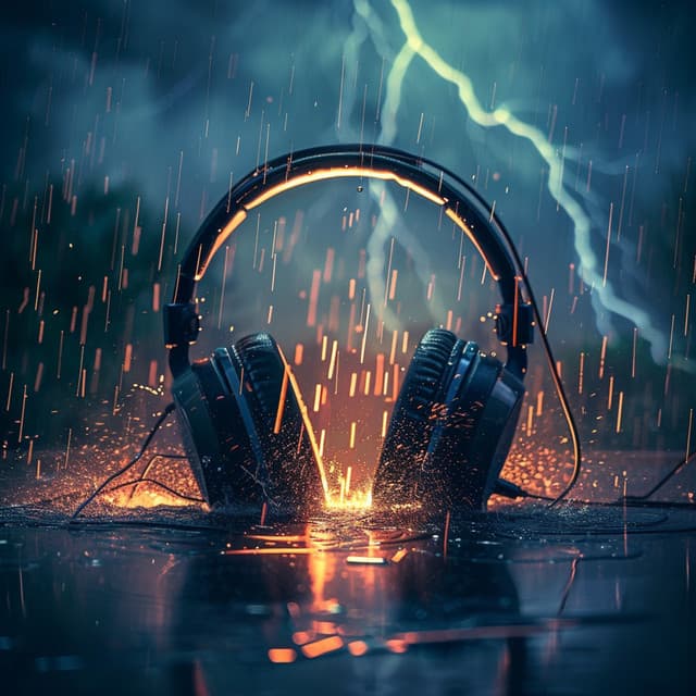 Thunderous Calm: Binaural Soundscapes - Binaural Beats Relaxation