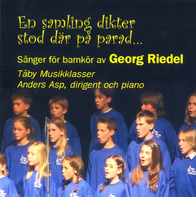 En samling dikter stod dar pa parad… - Georg Riedel