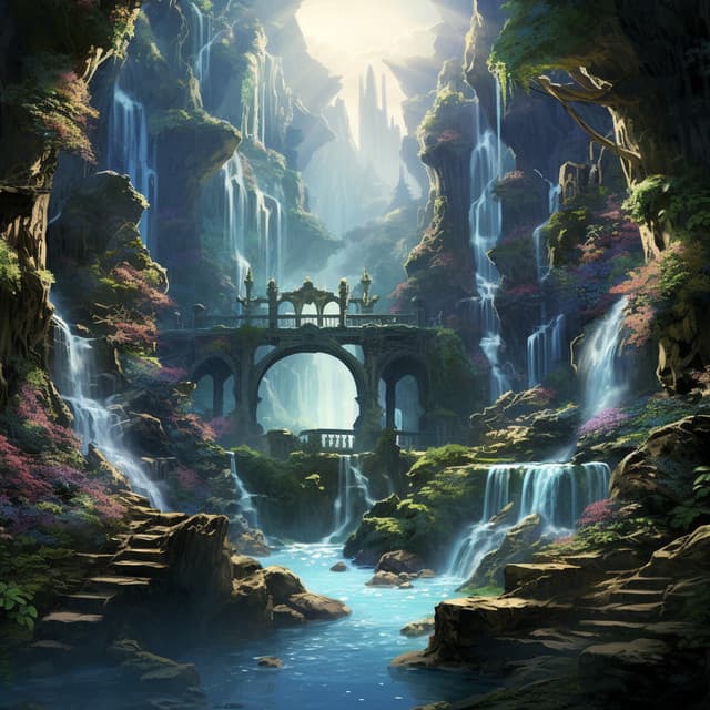 Sinfonía De Sueños Lluviosos: Melodías De Gentiles Cascadas - Tesoros del bosque