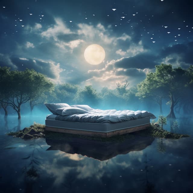 Serenity Sleep Falls: Binaural Flowing Waters Dreamland - circular ceremony