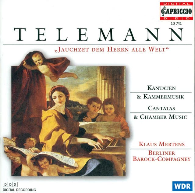 Telemann, G.P.: Cantatas / Chamber Music - Georg Philipp Telemann