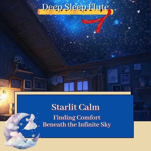 Starlit Calm: Finding Comfort Beneath the Infinite Sky - Deep Sleep Flute