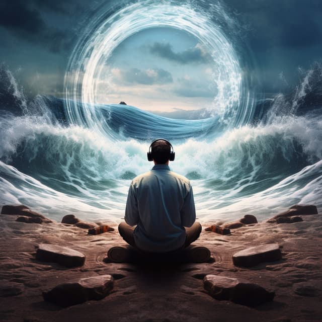 Meditative Waves: Oceanic Calm Soundscapes - Muse K