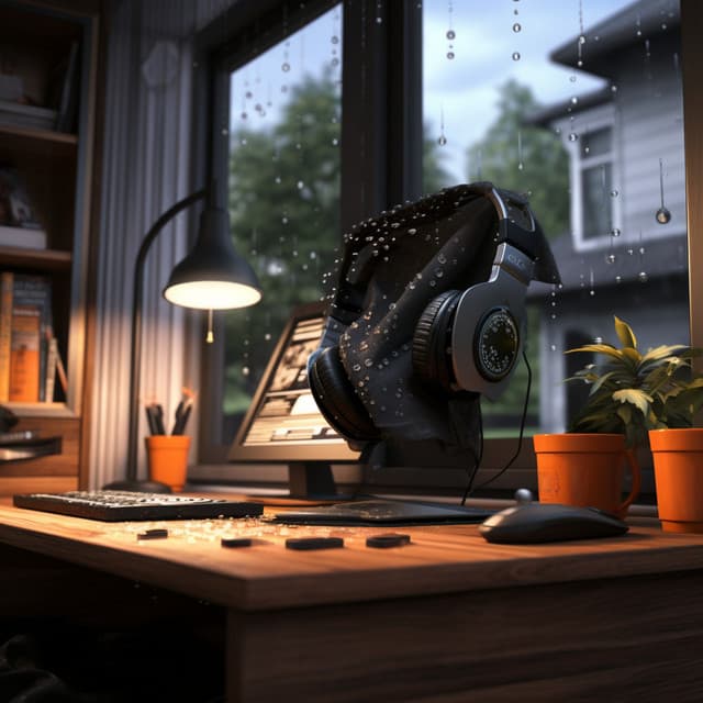 Rain Rhythm: Work Dynamic Sounds - Lights From A Distance