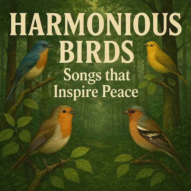 Harmonious Birds, Songs That Inspire Peace - Forest Sounds