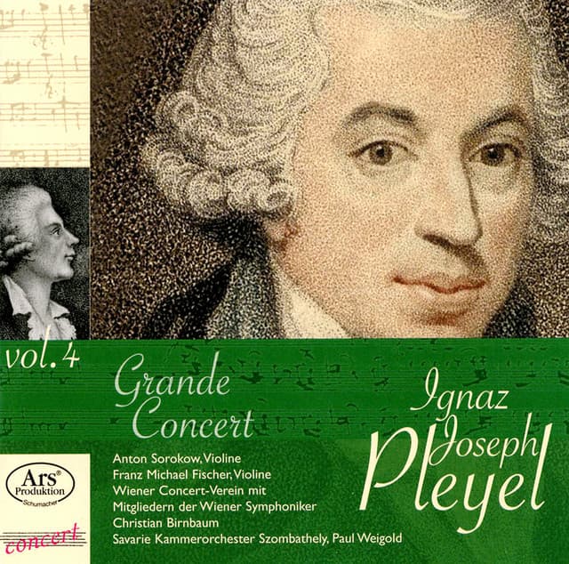 Pleyel: Vol. 4 - Grande Concert - Ignaz Pleyel