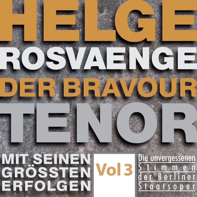 Der Bravour Tenor, Vol. 3 - Giuseppe Verdi