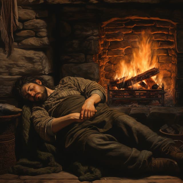 Sueños Melódicos Junto Al Hogar: La Hora De Dormir Del Fuego - Feliz tarde musica