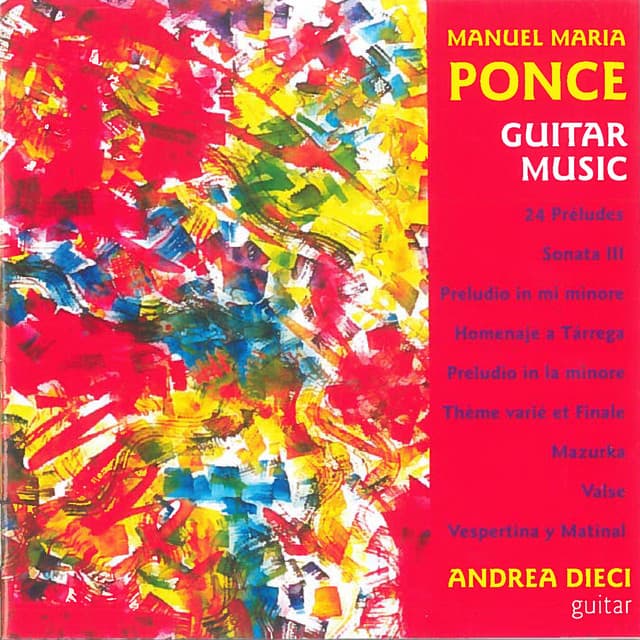 Guitar Music - Manuel Ponce