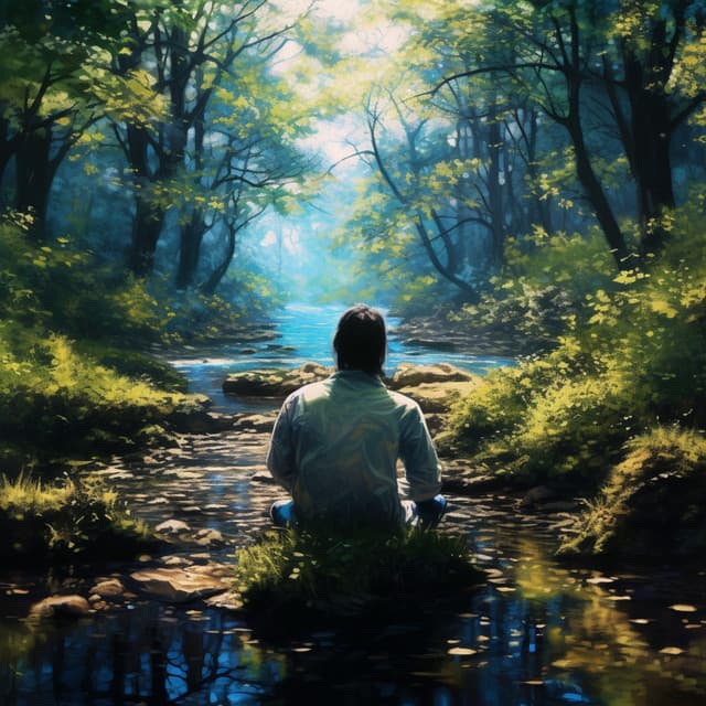 Música Para Alivio Del Estrés: Rapsodia Pacífica En La Orilla Del Estanque - Grabaciones de campo