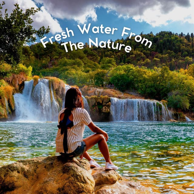 Fresh Water from the Nature - Waterfall Sounds