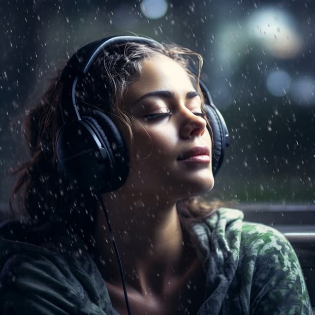 Rain Relaxation: Gentle Cascade Harmony - Morning Chill Playlist