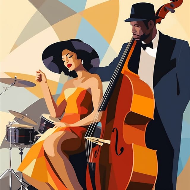 Jazz Music Lights: Midnight Dance Key - Jazztronica Editions