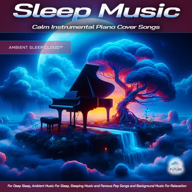 Sleep Music: Calm Instrumental Piano Cover Songs For Deep Sleep, Ambient Music For Sleep, Sleeping Music and Famous Pop Songs and Background Music For Relaxation - Ambient Sleep Cloud