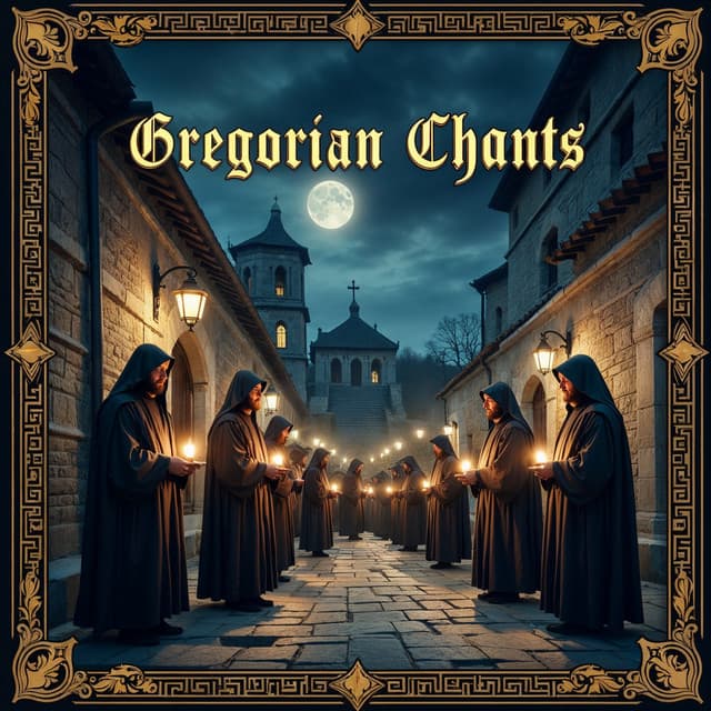 Echoes of the Monastery | Ancient Gregorian Chants for Deep Reflection - Gregorian Chanting Monks