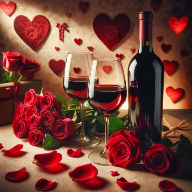 Champagne Dreams: Valentine's Day 2024, Candles & Roses, Love in the Air - Sex Music Zone
