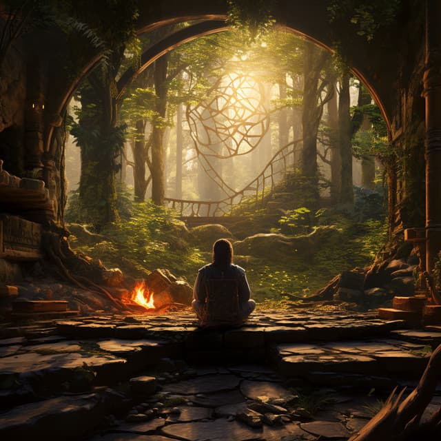 Serenidad En Llamas Canción De Arte: Música Para Aliviar El Estrés - Naturaleza y selección de la selva tropical colectiva