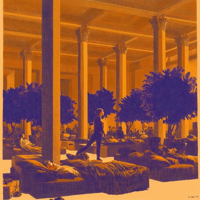 Mellemrummet af Guddommelig Fred: En Vandring gennem Meditationens Evigt Grønne Have - Ensemble Reiki