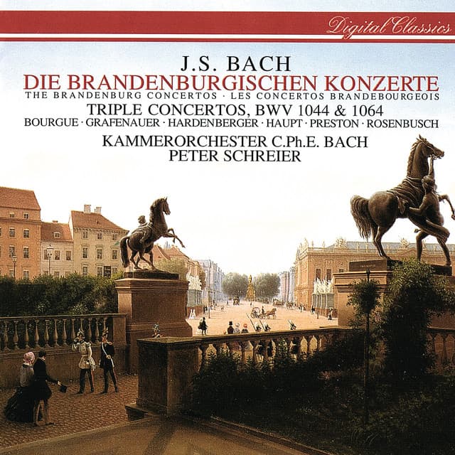 Bach, J.S.: Brandenburg Concertos Nos. 1-6; Concerto For 3 Violins; Concerto For Flute & Violin - Johann Sebastian Bach