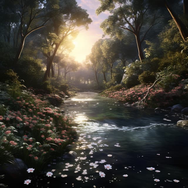 Relaxing River Retreat: Gentle Stream Sounds - Relaxation Channel