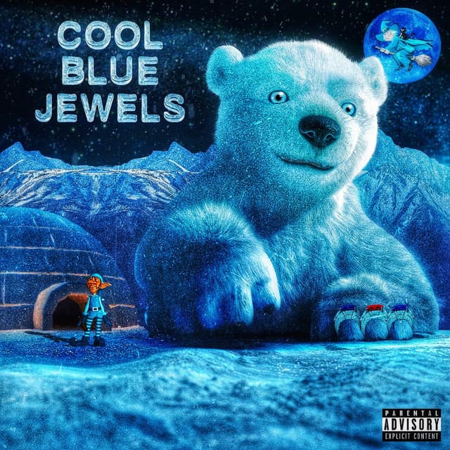 Cool Blue Jewels - Riff Raff