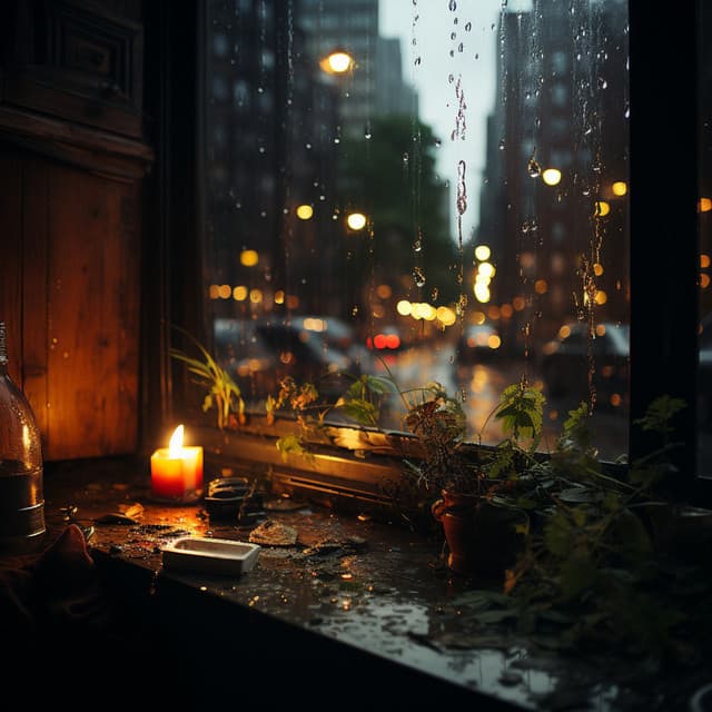 Música Combinada Con Lluvia: Enfoque Tranquilo Bajo La Lluvia - Hermosos sonidos de la naturaleza