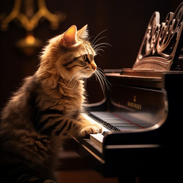 Piano Meows: Feline Tunes - Relaxcation
