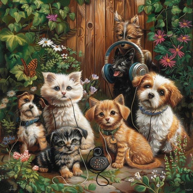 Pets' Evening Melodies: Chill Music for Wind Down - Basic Happiness