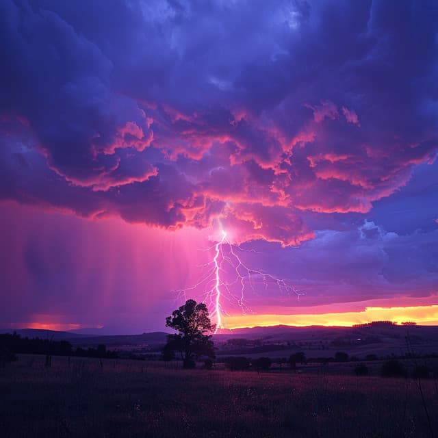 Enfoque Del Trueno: Concentración En El Flujo Melódico - Alegre Musica para Leer