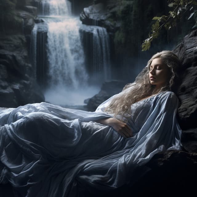 Cascade's Concerto Music: Sleep by the Waterfall - Chakra Waves