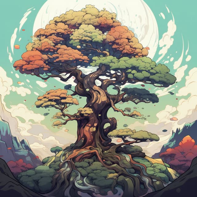 Tokyo Lofi Trees - Matt is chilling