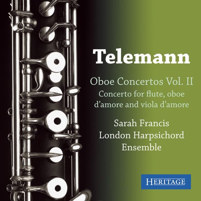 Telemann: Oboe Sonatas Vol. II - Georg Philipp Telemann