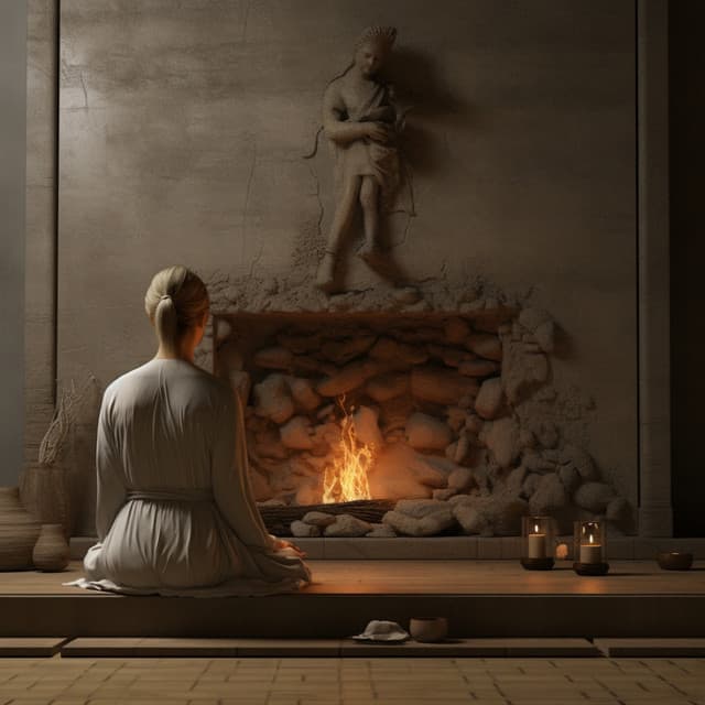 Masaje Con Brasas Cálidas: Sonidos Relajantes Del Fuego - Grabaciones de sonidos digitales