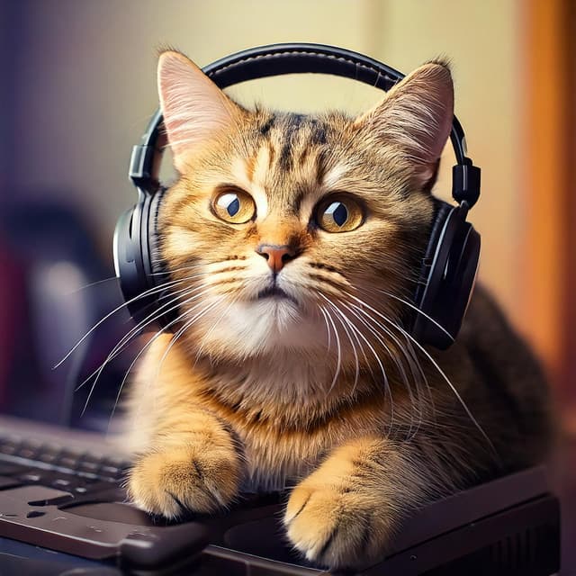 Purring Cat Chords: Smooth Relaxing Tones - Relief Music Sessions
