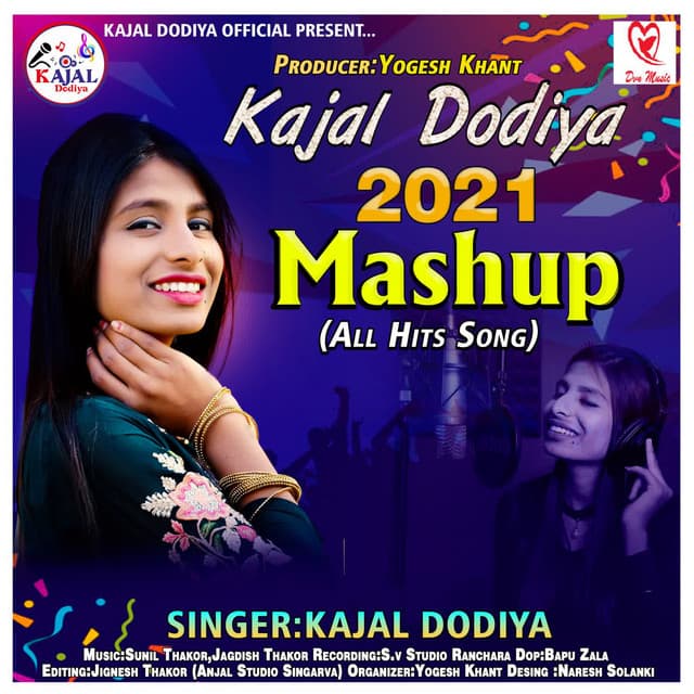 Kajal Dodiya - Mashup 2021 - Sunil Thakor