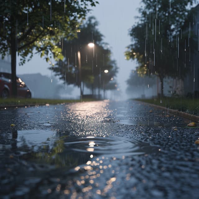 Soothing Binaural Rain for Therapeutic Massage - Binaural Beats Therapy