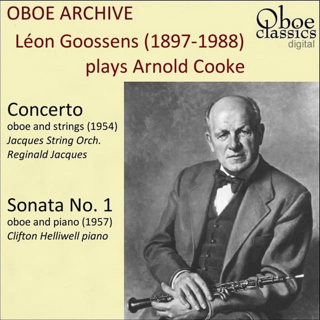 Léon Goossens plays Arnold Cooke - Arnold Cooke