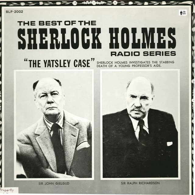 Sherlock Holmes - The Yatsley Case - Sir John Gielgud