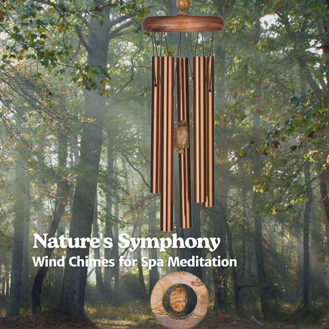 Nature's Symphony: Wind Chimes for Spa Meditation - Nature Songs Nature Music