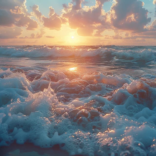 Mantras Oceánicos: Ondas De Armonía Del Yoga - Sinfonía de fuego binaural del yoga