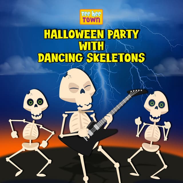 Halloween Party with Dancing Skeletons - Teehee Town