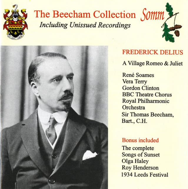 Delius: A Village Romeo and Juliet & Songs of Sunset - Frederick Delius