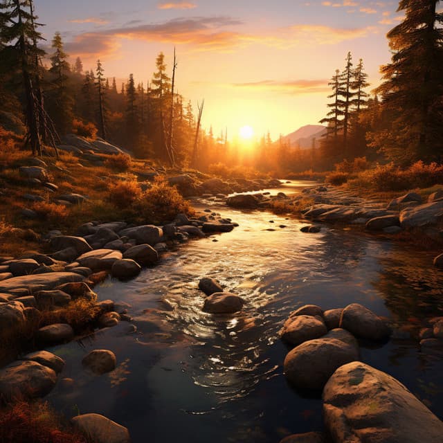 Abrazo Somnoliento Del Río: Coral Melódico De La Naturaleza - Sonidos de la naturaleza en todo el mundo