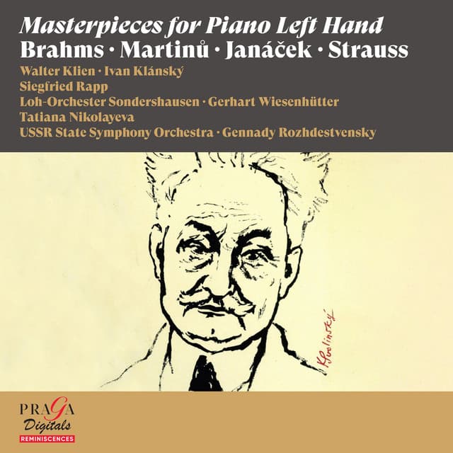Masterpieces for Piano Left Hand - Walter Klien