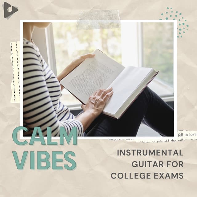 Instrumental Guitar for College Exams - Calm Vibes