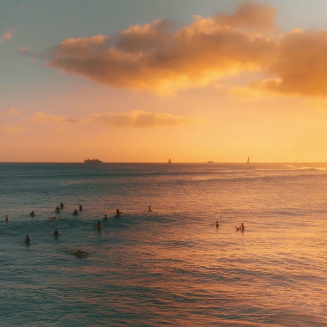 0 Hour: Where Water Meets Sky - between waves